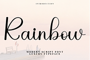 Rainbow, a Handwritten Font by FreshTypeINK (Thumbnail 1 of 8)