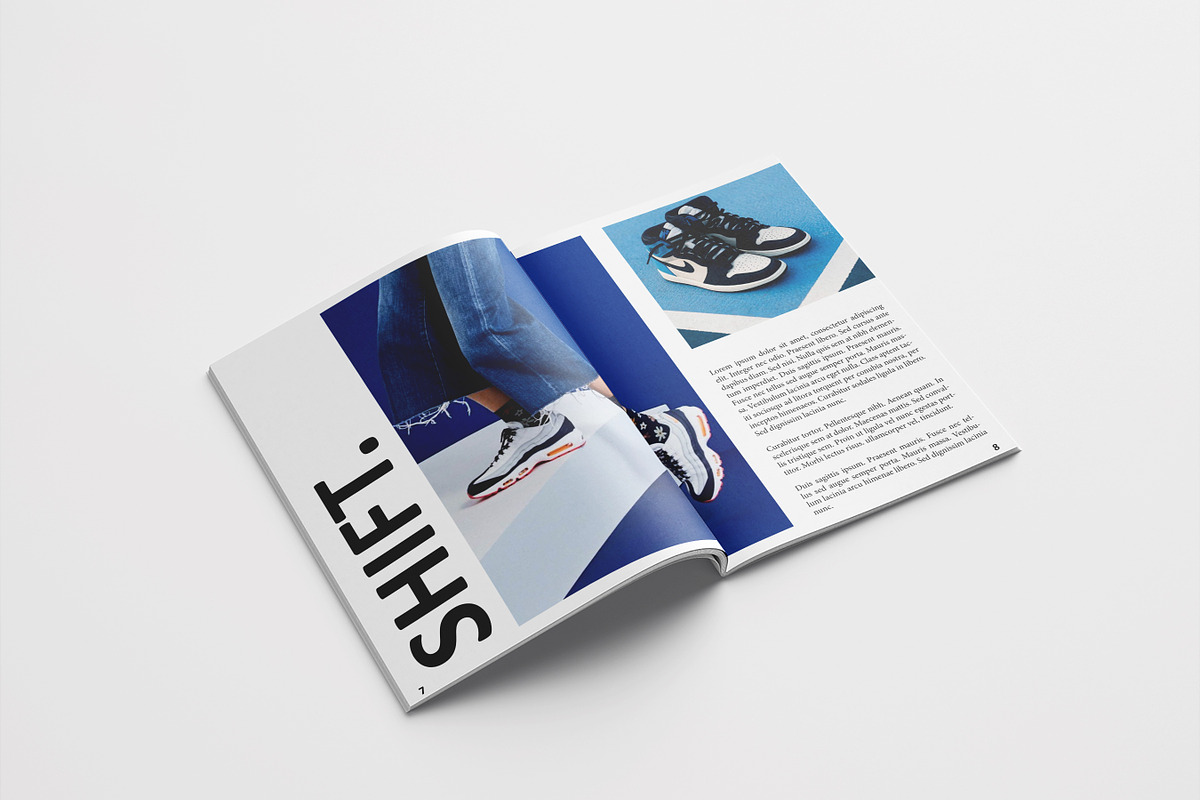SHIFT Magazine / Ebook Template, a Magazine Template by Ompie Agrino (Photo 3 of 8)