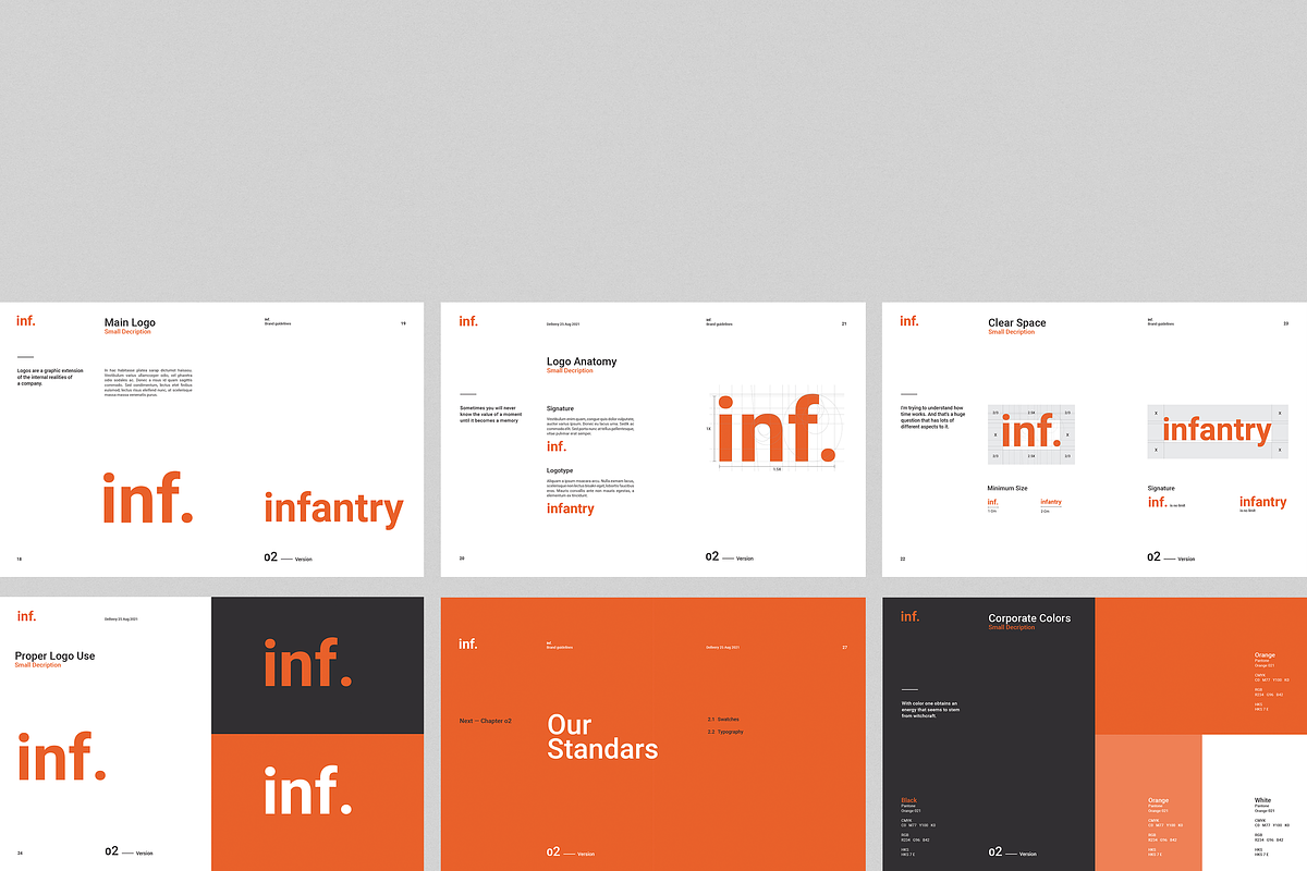 Brand Book Guidelines, a Brochure Template by BOXKAYU (Photo 6 of 13)