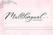 Aniyah Script Calligraphy, a Script Font by din-studio.com (Thumbnail 10 of 14)