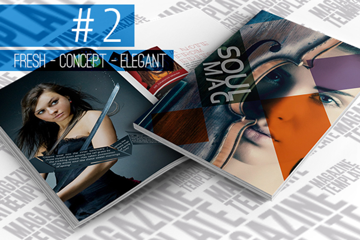 Bundle Magazine 3 IN 1, a Magazine Template by temphall (Photo 3 of 4)