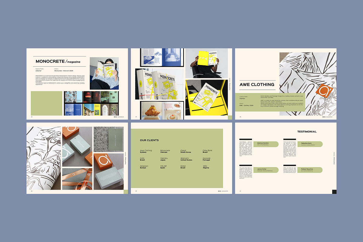 Creative Portfolio Template, a Marketing Template by Bervisual (Photo 6 of 6)