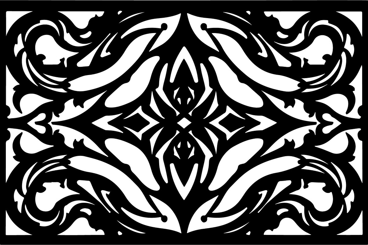 Intricate Decor Panel Bundle, an Object Graphic by Designer_Momina (Photo 10 of 13)
