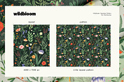 Wildbloom Botanical Pattern, a Pattern Graphic by Manimanisa (Thumbnail 5 of 10)