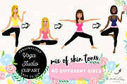 Yoga Teacher Portrait Creator, a Person Illustration by Lauren Lesley Studio (Thumbnail 1 of 43)