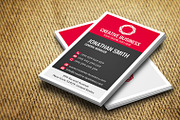 Modern Corporate Business Card CM020, a Business Card Template by annozio (Thumbnail 3 of 4)