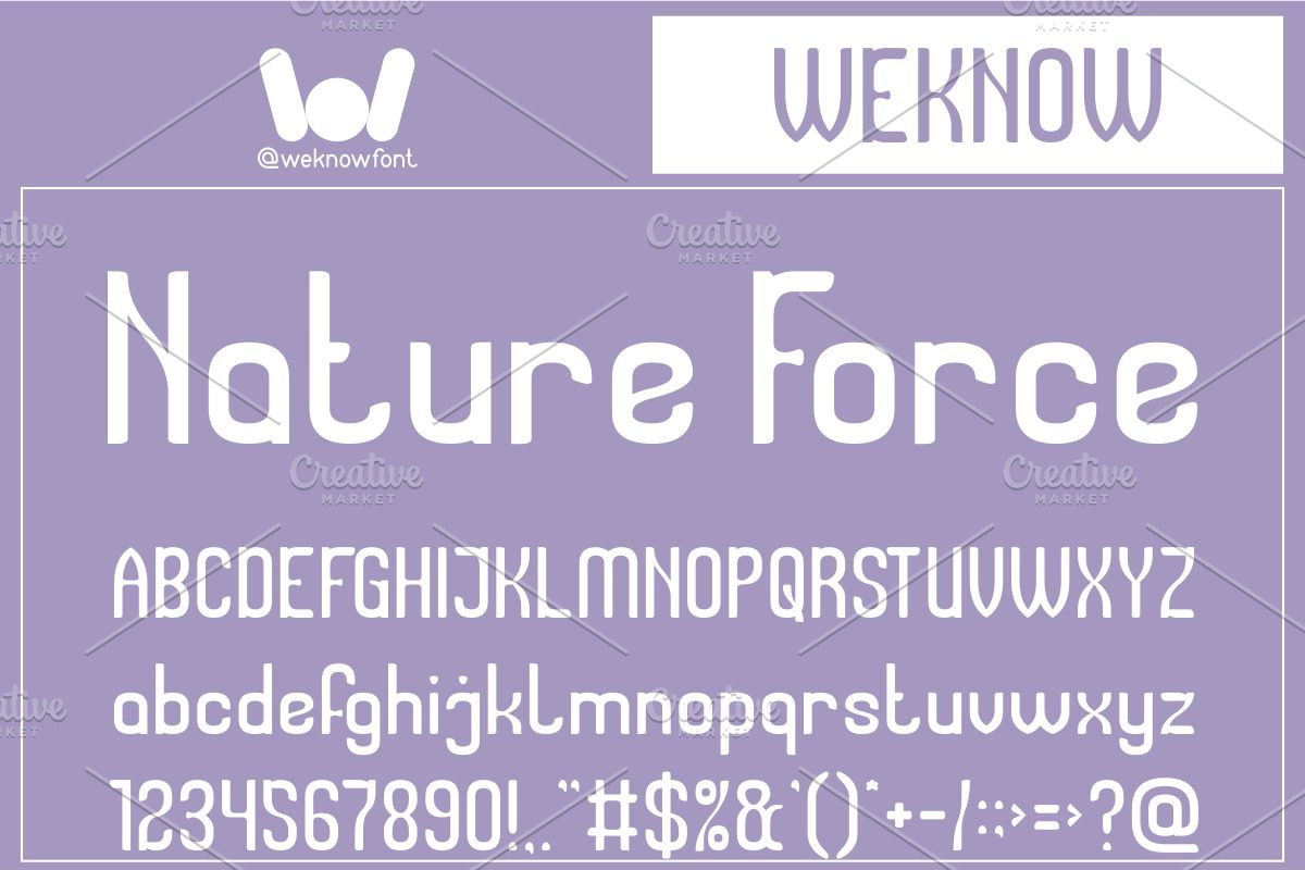 Universal Law font, a Sans Serif Font by weknow (Photo 5 of 8)