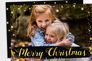 Christmas Card Template Photoshop, a Card Template by Nifty Template Studio (Thumbnail 10 of 13)