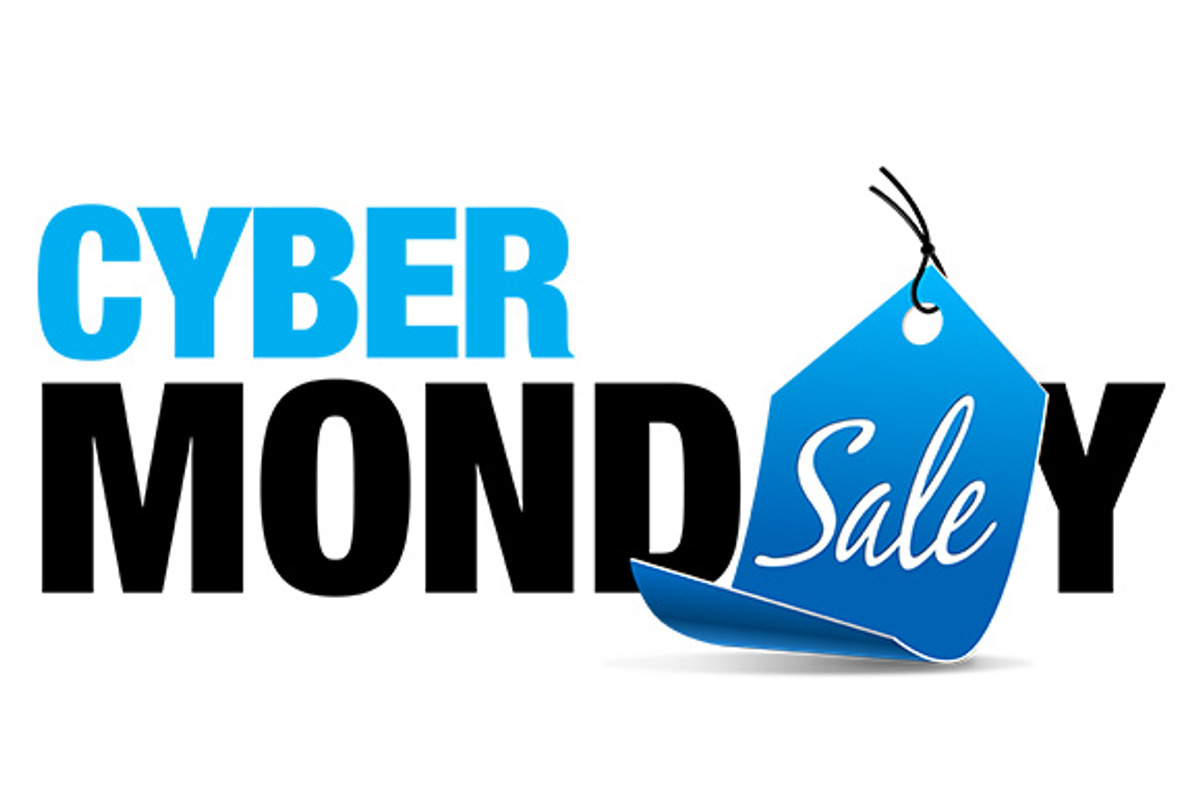 Cyber Monday Sale with Price Tag, a Seasonal Illustration by Shurik76