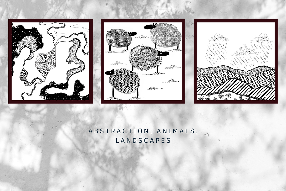 Graphic fantastic artistic, a Brush Add-On by Larisa Popova (Photo 5 of 6)