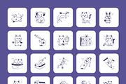 Wellness and Lifestyle Icons Bundle, an Outline Icon by Prosymbols (Thumbnail 16 of 18)