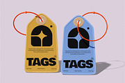 Luggage Tag Mockup, a Merchandise Mockup by Unerispace (Thumbnail 2 of 5)