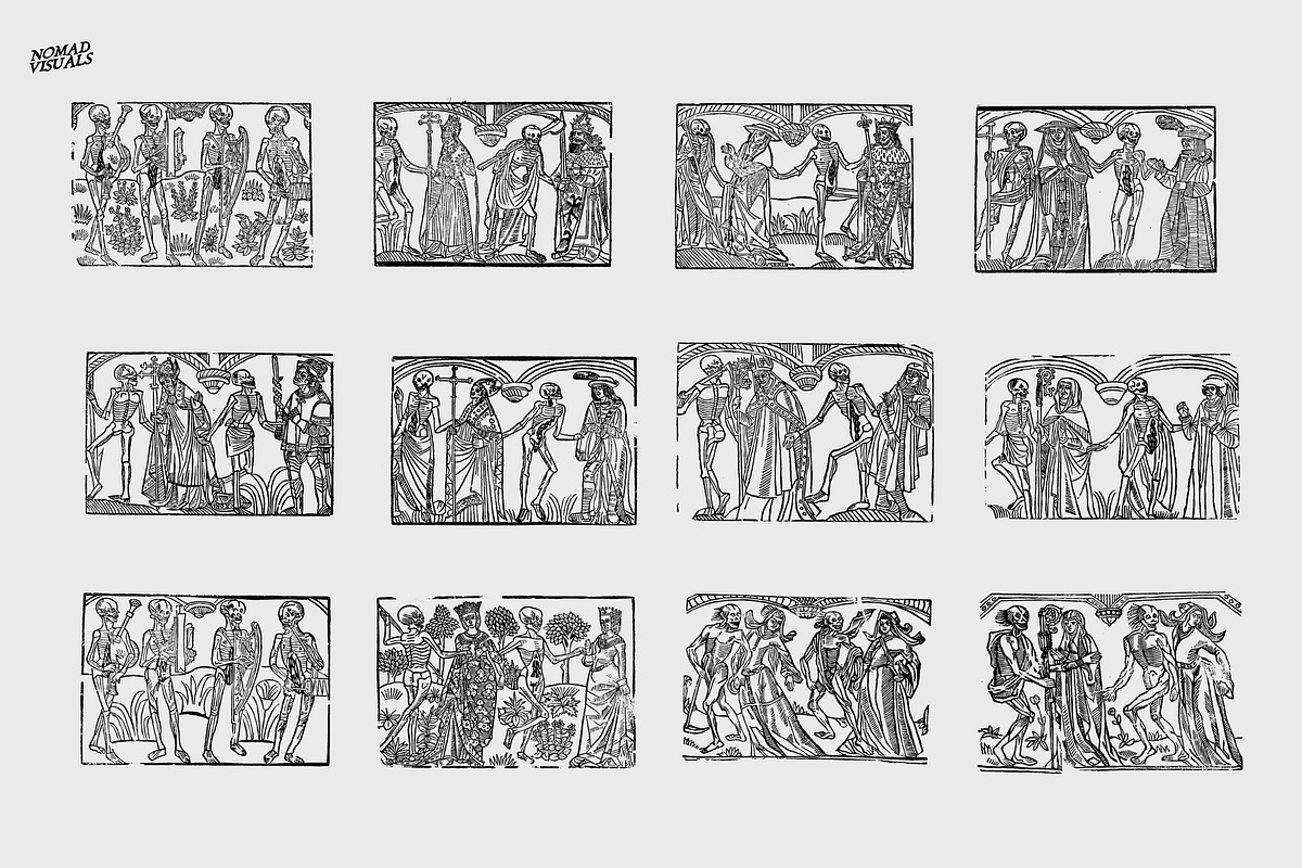 The Great Dance of Death, an Illustration by Nomad Visuals (Photo 11 of 19)