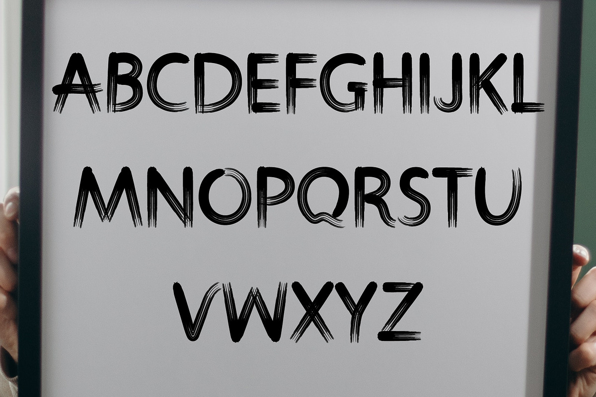 Magic Brush Fonts, a Script Font by Bercreative (Photo 4 of 7)