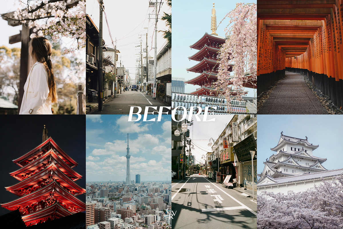 15 Japan Lightroom Presets, a Preset Add-On by CVR Presets (Photo 2 of 8)