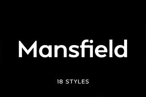 Mansfield - Geometric Sans Serif