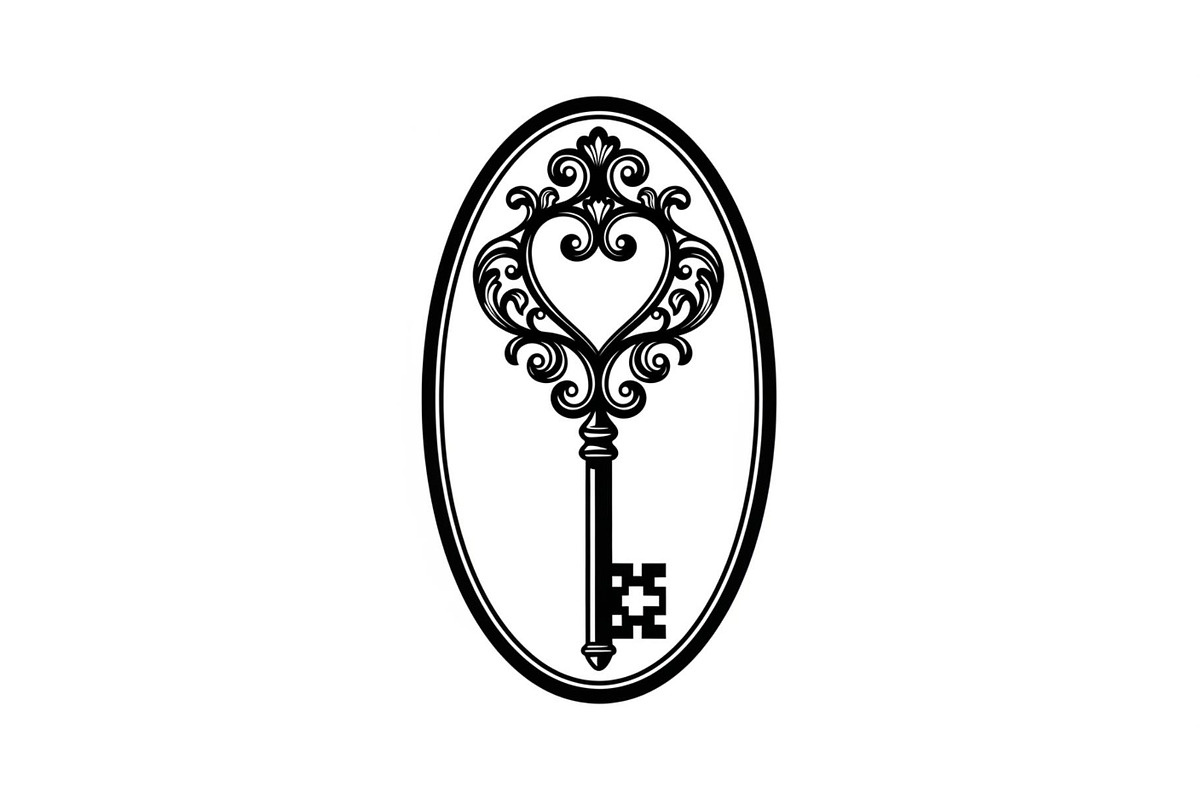 Vintage Key Frame SVG Bundle, an Illustration by Gaye Art (Photo 16 of 31)