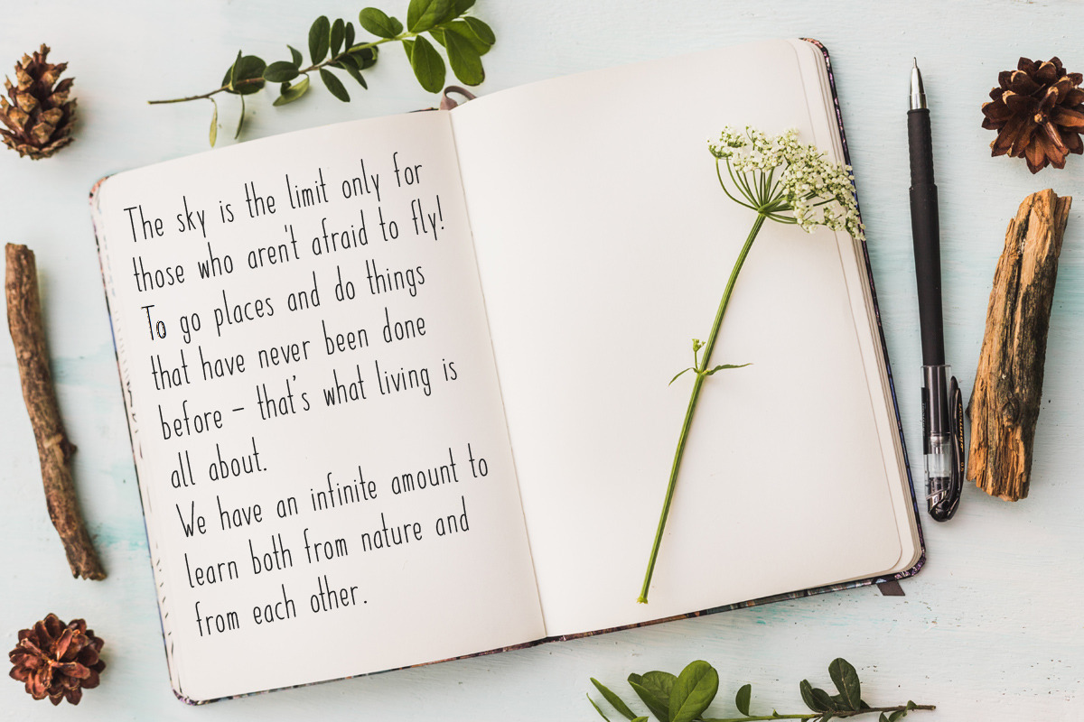 Paper Daisy Font preview 3
