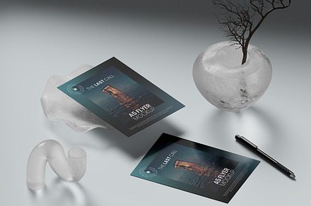 A5 Flyer Mockup