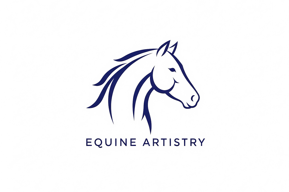 Equine Artistry Horse, a Branding & Logo Template by Logocreative (Photo 2 of 2)