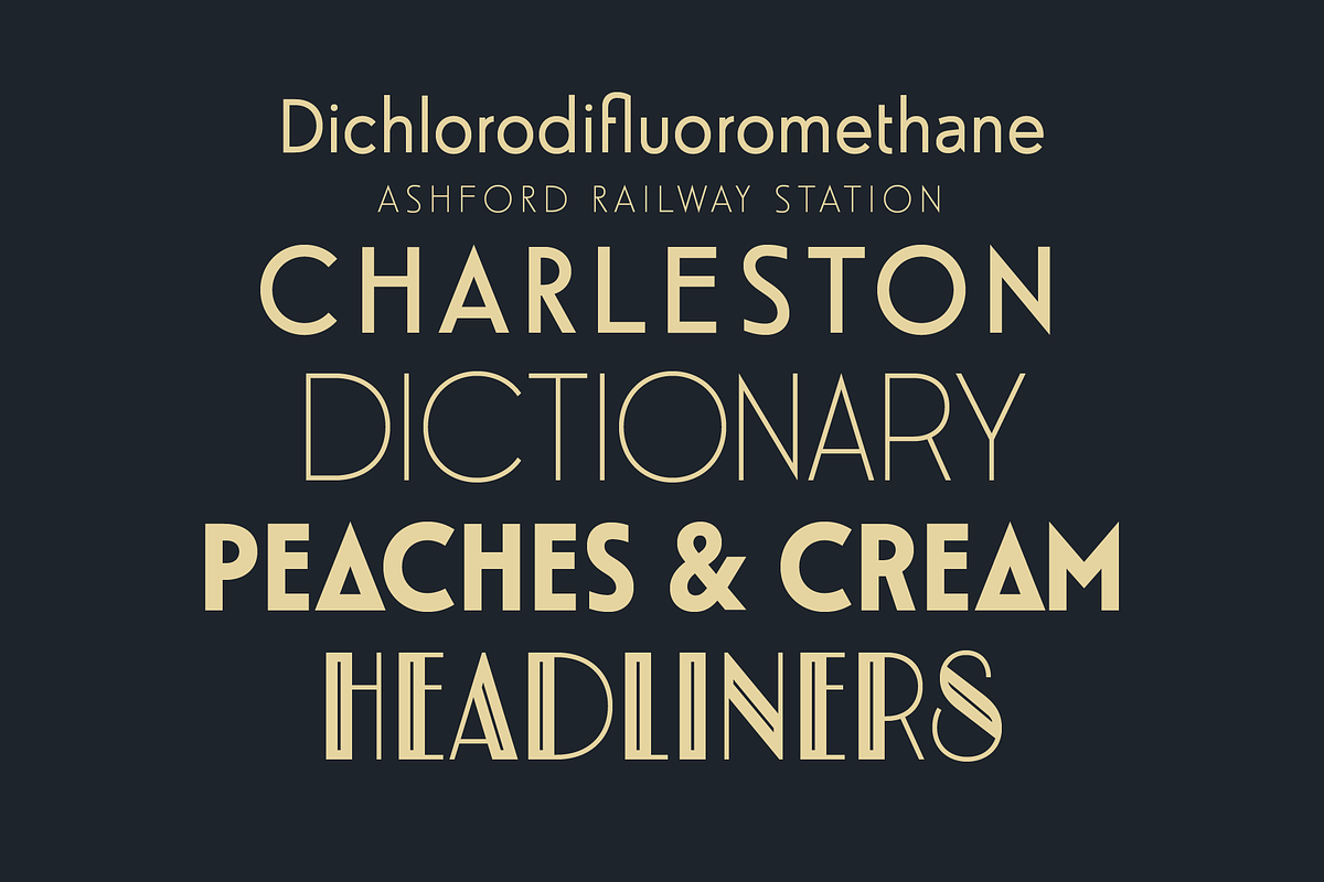 Interbellum Font Family, a Sans Serif Font by Punch (Photo 7 of 11)