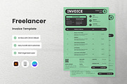 3 Set Freelancer Invoice Template V6, a Print Template by twinstd (Thumbnail 3 of 3)