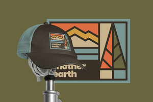 Mother Earth Badge Pack