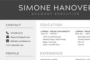 Modern Resume Template for Word, a Resume Template by SharpResumeFoundry (Thumbnail 3 of 6)