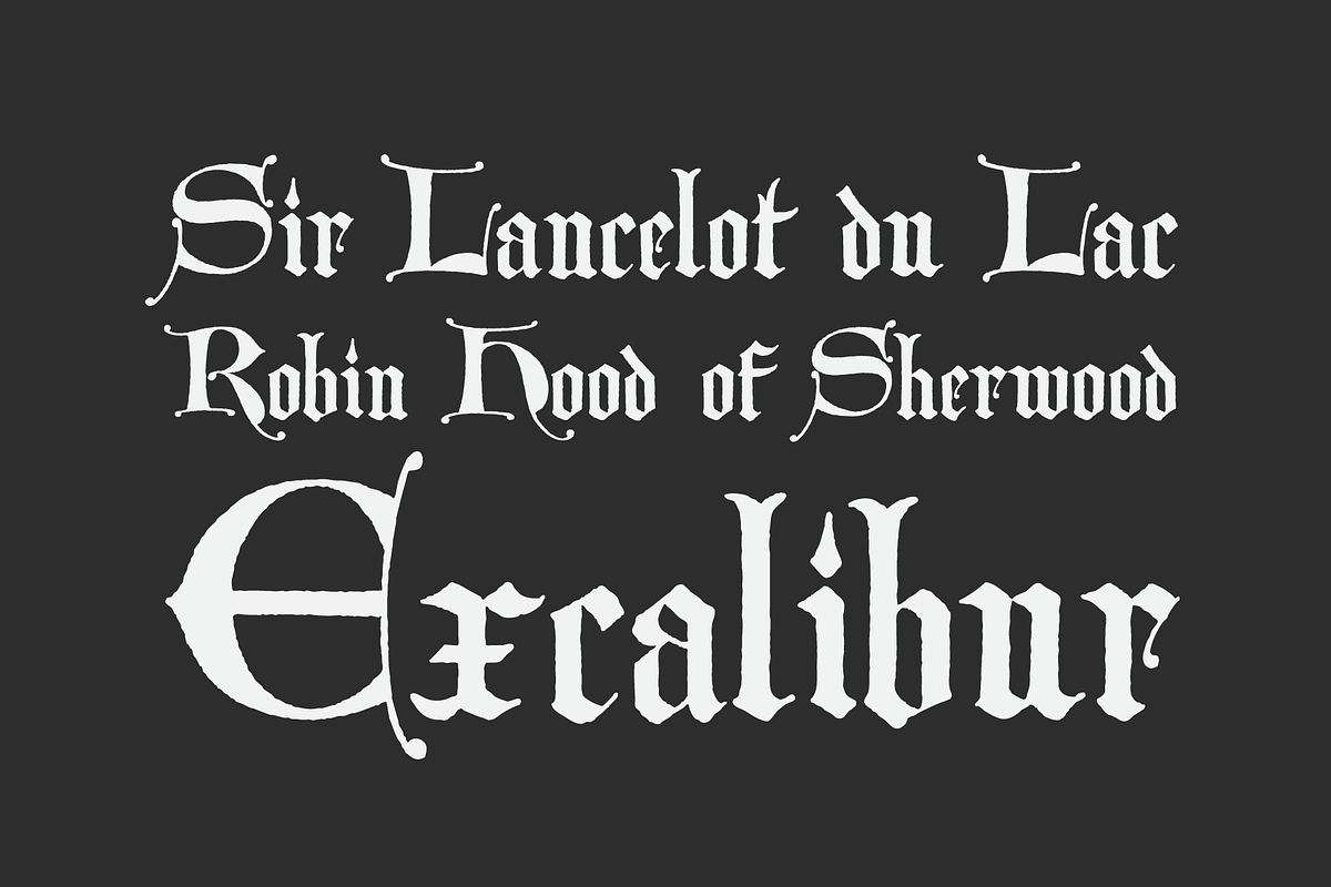 Anno Domini, a Handwritten Font by Doug Best Foundry (Photo 2 of 3)