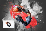Poster Maker photoshop action, an Action Add-On by Design Forest (Thumbnail 10 of 10)