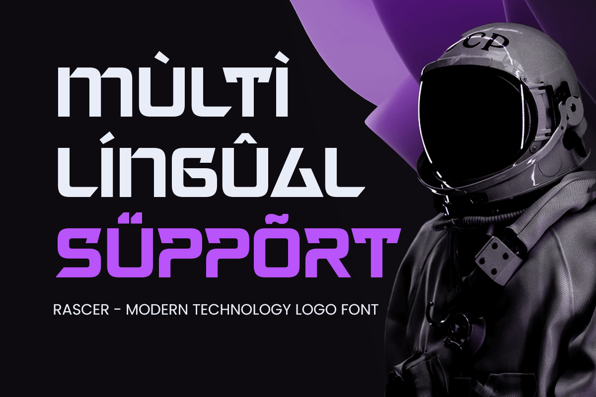 Rascer - Modern Technology Logo Font, a Sans Serif Font by TokoPress (Photo 12 of 12)