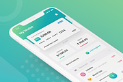 Kaya : Wallet App, an App Template by Designspace (Thumbnail 4 of 7)