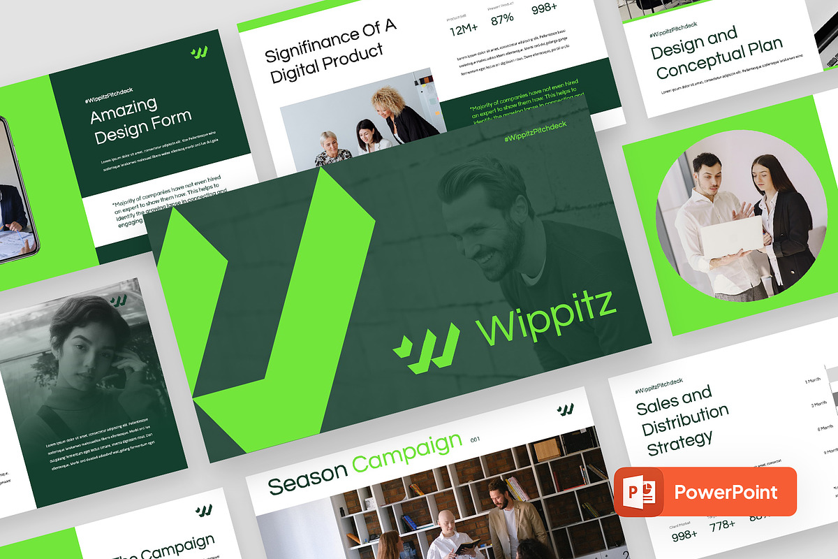 WIPPITZ - Powerpoint Template, a Presentation Template by rgbryand (Photo 1 of 8)