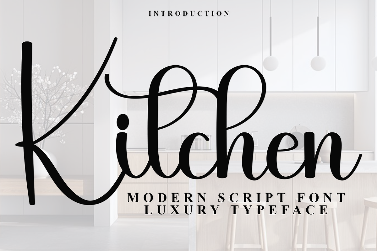 Kitchen, a Handwritten Font by FreshTypeINK (Photo 1 of 8)