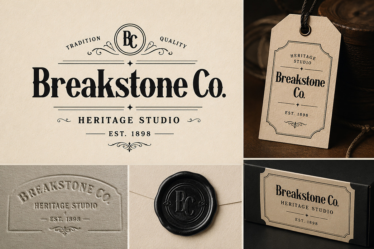 Breakstone, a Serif Font by Wow Magic (Photo 4 of 5)