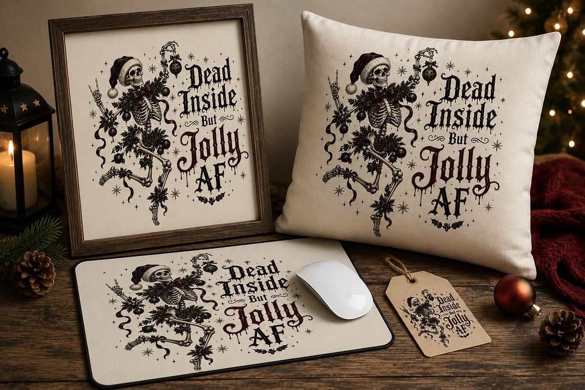 Gothic Christmas Halloween Bundle, an Object Graphic by Daisy Design (Photo 13 of 16)