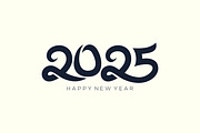 2025 Happy New Year design vector., a Branding & Logo Template by BARONSTD (Thumbnail 2 of 6)