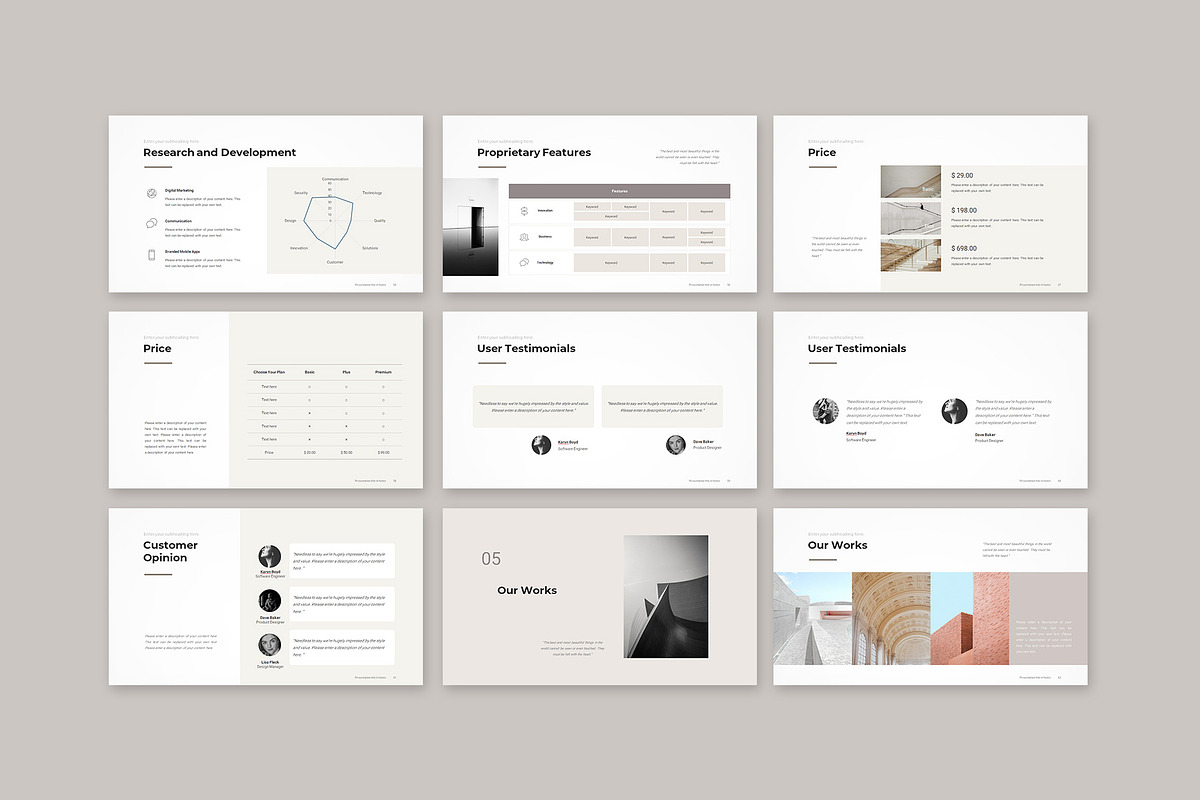 Company Profile PowerPoint Template, a Presentation Template by CreativityForest (Photo 10 of 14)