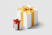 High Quality Gift Box Mockup, a Packaging Mockup by zpackcreative (Thumbnail 6 of 8)