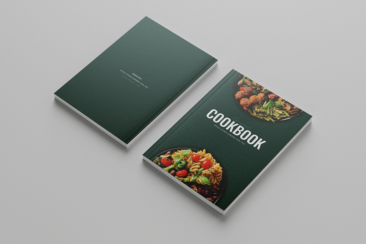 Cookbook Recipe Book Template, a Brochure Template by ElvinPrint (Photo 8 of 9)