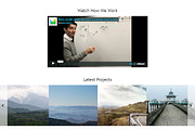 Melancholia Bootstrap  Template, a Bootstrap Template by IceTemplates (Thumbnail 3 of 3)