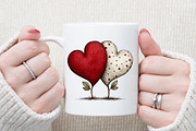 Valentines Clipart Set, Love Clipart, an Illustration by Sublimation Artist (Thumbnail 5 of 6)
