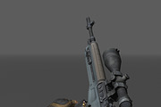 3DRT - Modern firearms HD - M14, an Object 3D Model by 3DRT.com (Thumbnail 5 of 7)