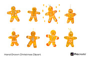 Watercolor Clipart - Christmas Joy, a Decorative Illustration by crafty (Thumbnail 5 of 15)