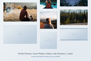 Facebook Social Media Mockups Pack