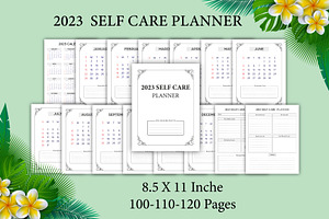 Editable Self-care Planner