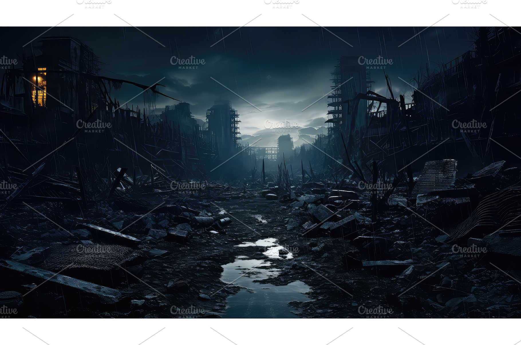 fi dark futuristic background ai, a Technology Photo by pikepicture