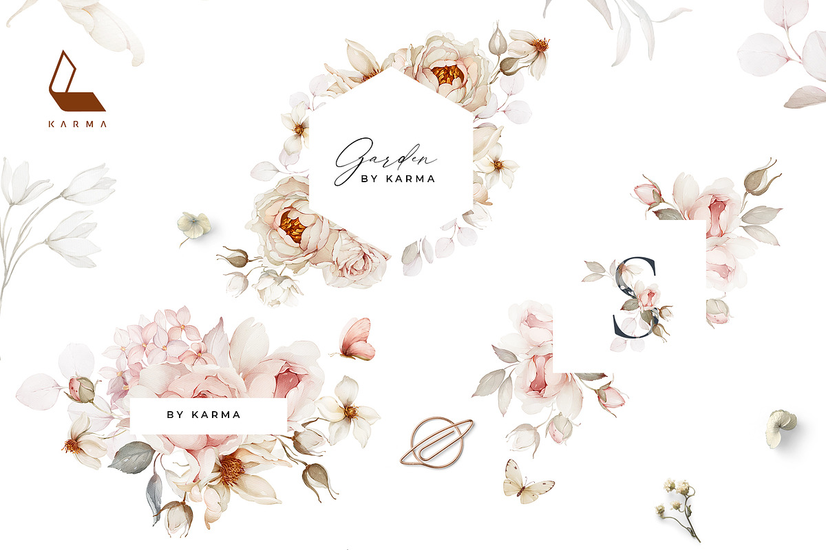 Fiona | Botanical set, a Decorative Illustration by Karma (Photo 20 of 36)