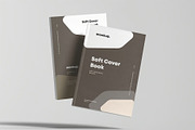 Soft Cover Book Mock-up, a Product Mockup by zippypixelstudio (Thumbnail 2 of 15)