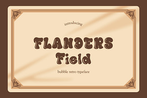 PGR Flanders - Bubble Font